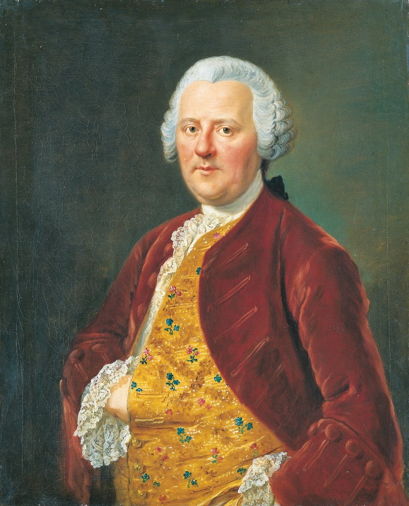 Bildnis des Johann Maximilian von Holzhausen (1708-1768), Johann Georg Ziesenis