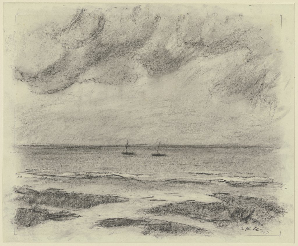Blick auf das Meer, Emil Rudolf Weiß