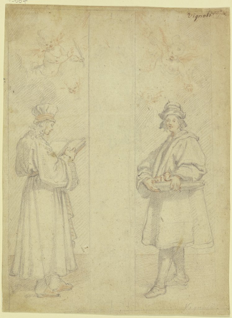 Die Heiligen Kosmas und Damian (?), Jacopo Vignali;   ?