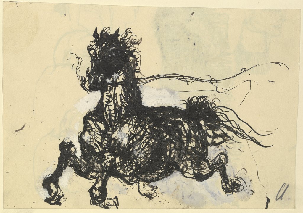 Stray horse, Kurt von Unruh
