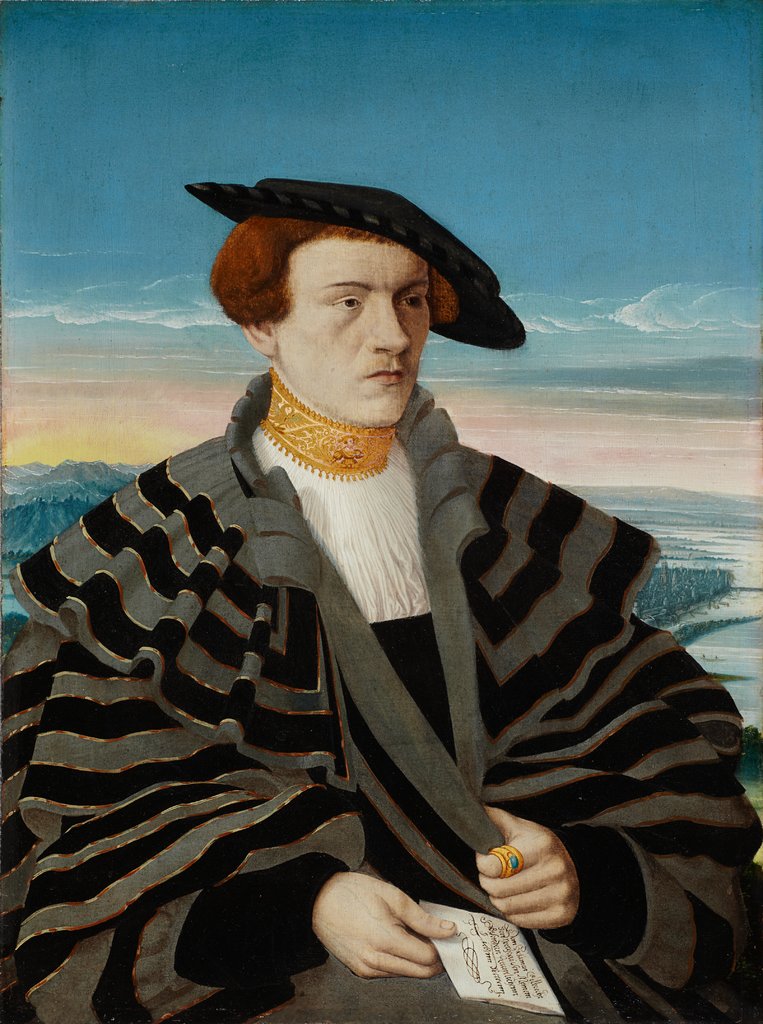 Portrait of Gilbrecht von Holzhausen (1514-1550), Conrad Faber von Kreuznach