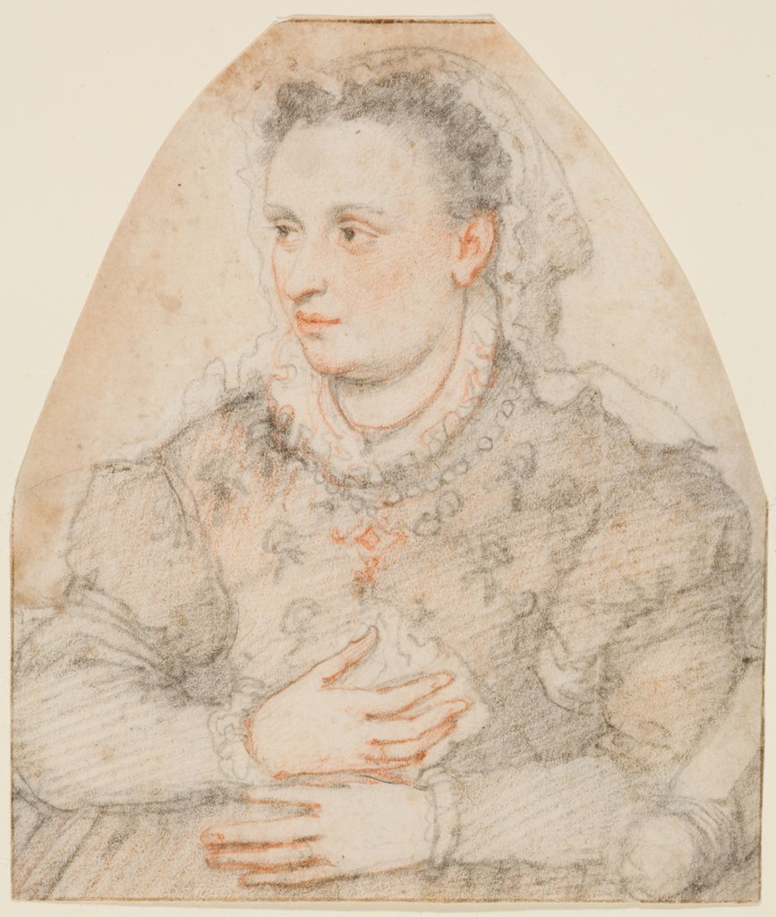 Porträt von Francesca Zuccari, geb. Genga, Federico Zuccari