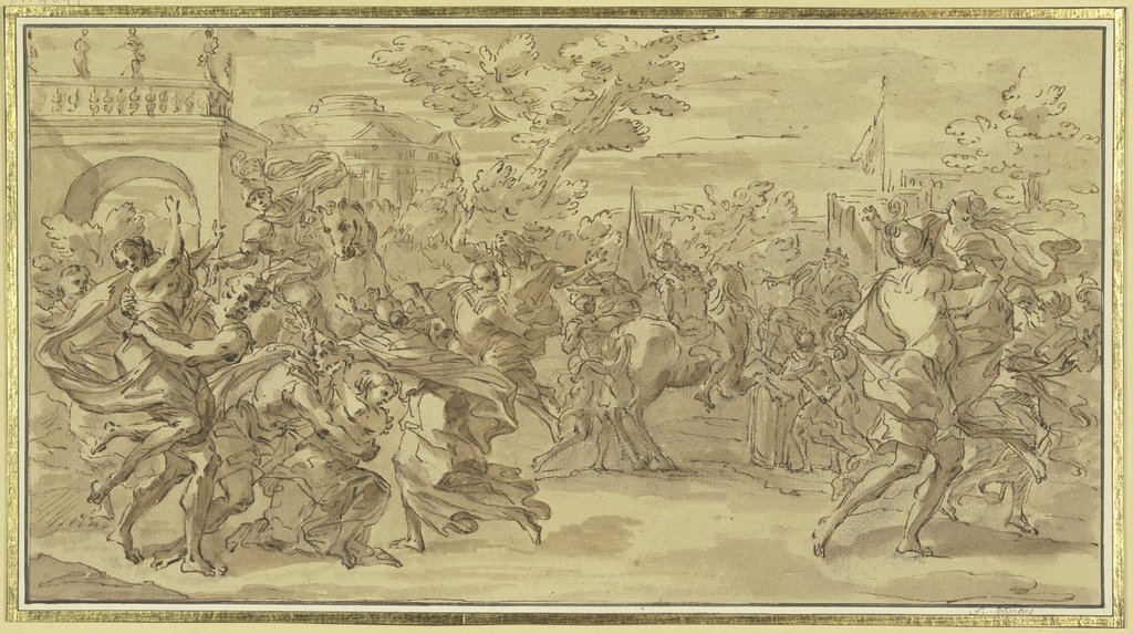 Abduction of the Sabine women, Francesco Solimena