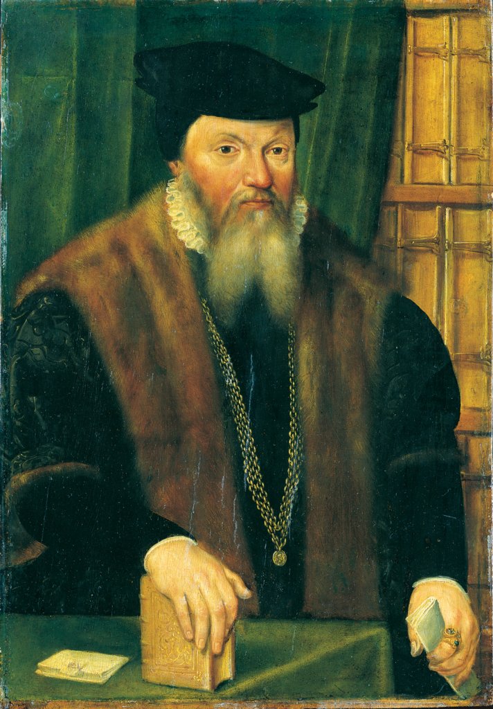 Bildnis des Johann von Fichard (1512-1581), Unbekannt, 16. Jahrhundert