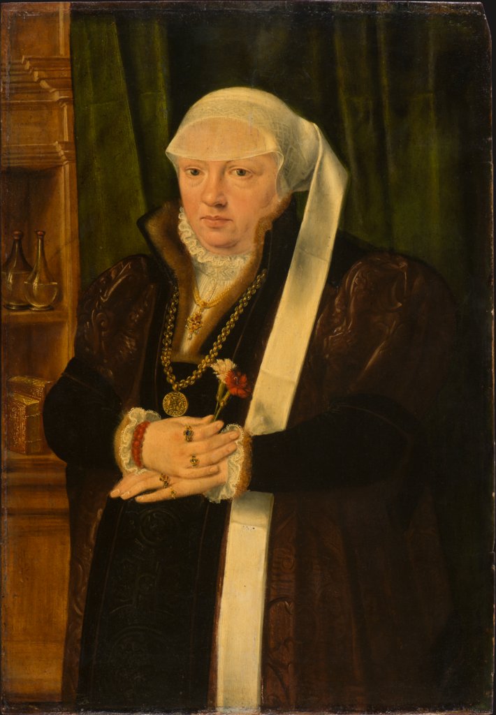 Portrait of Elisabeth von Fichard, née Grünberg, Unknown, 16th century