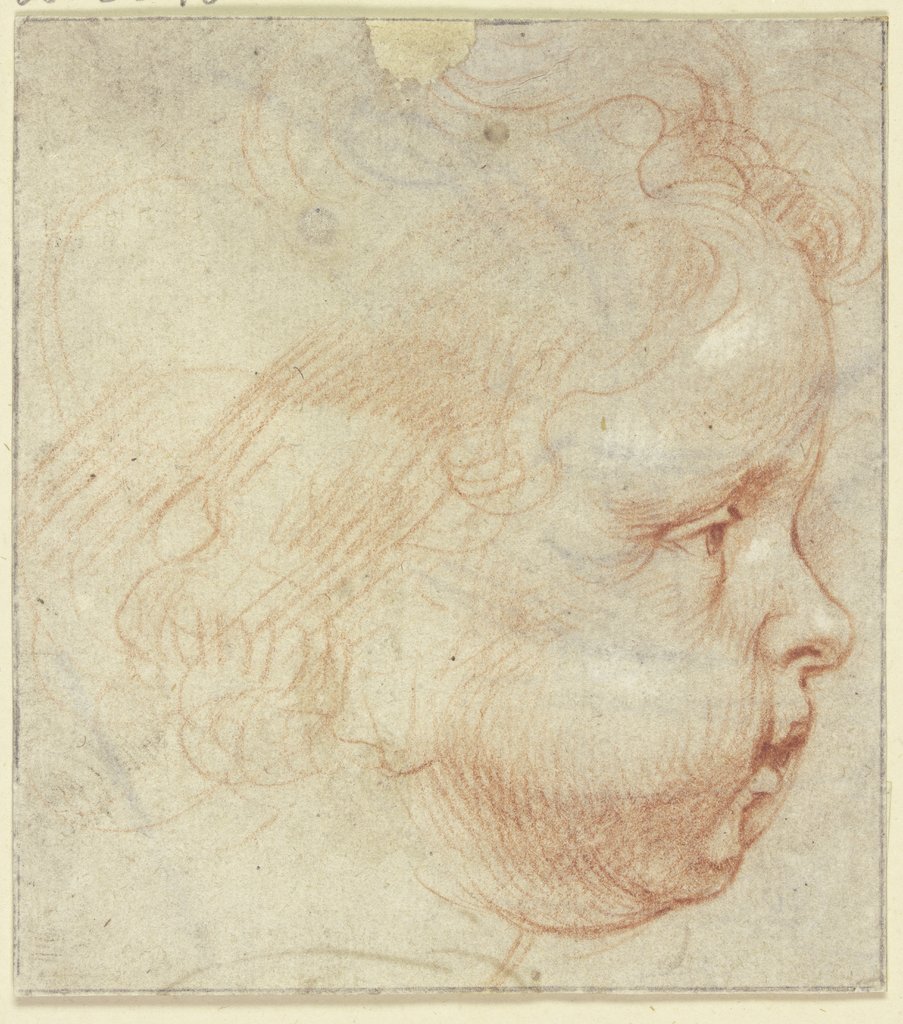 Kinderkopf im Profil nach rechts, Peter Paul Rubens;   ?