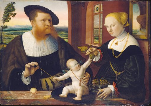 Doppelbildnis des Justinian von Holzhausen (1502–1553) und seiner Frau Anna, geb. Fürstenberg (1510–1573)