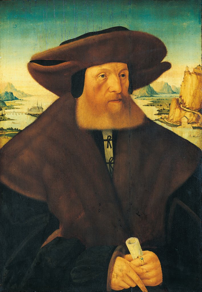 Portrait of Hamman von Holzhausen (1467-1536), Conrad Faber von Kreuznach