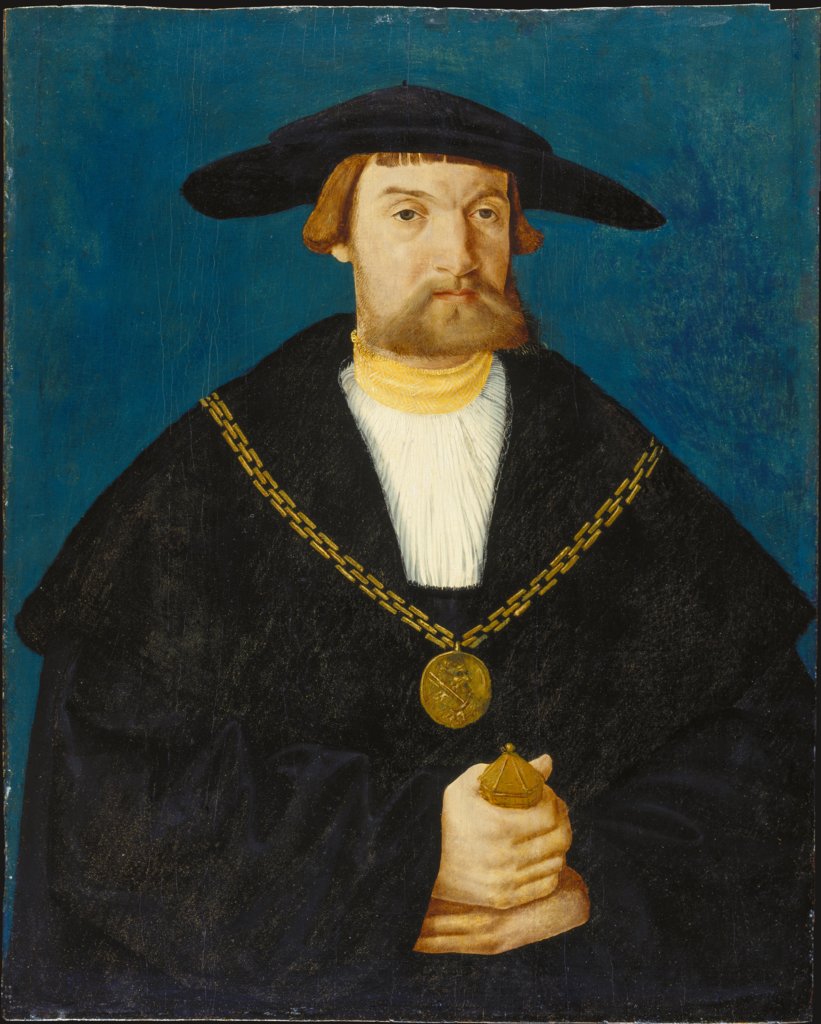 Portrait of Blasius von Holzhausen (1481-1525), Hans Abel II