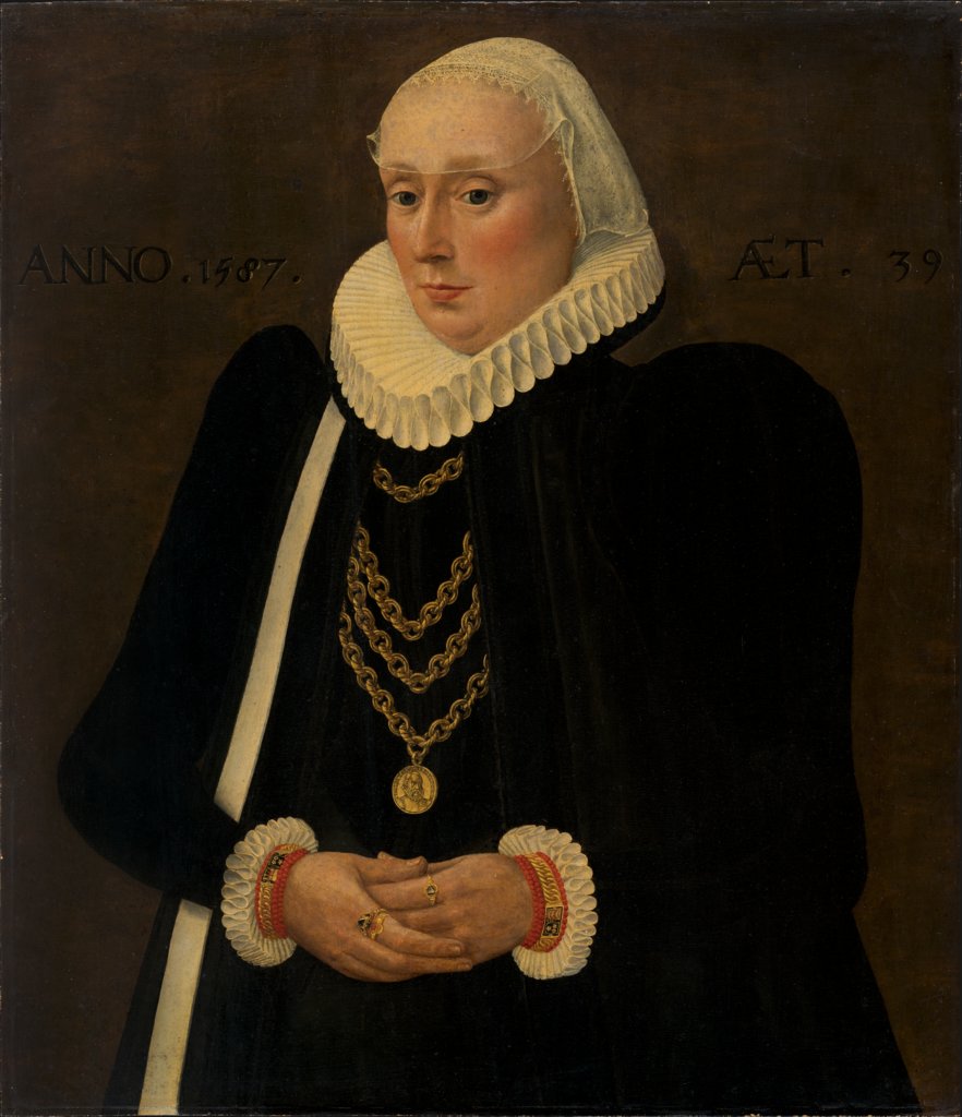 Portrait of Justina von Holzhausen, Unknown, 16th century