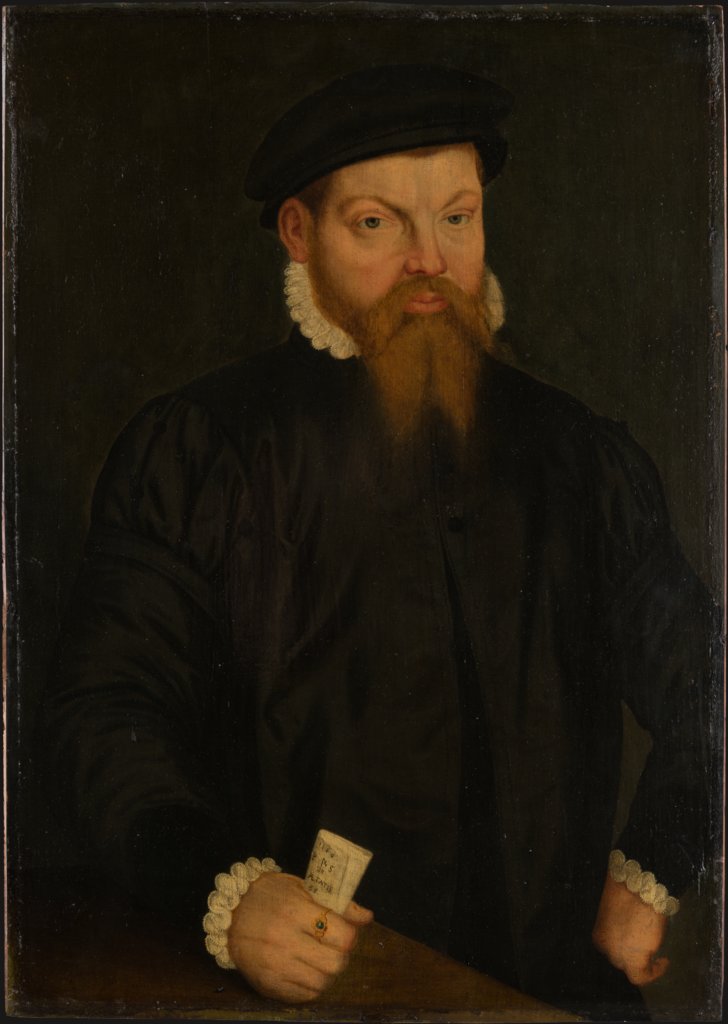 Bildnis eines Mannes, Westdeutscher Meister von 1566