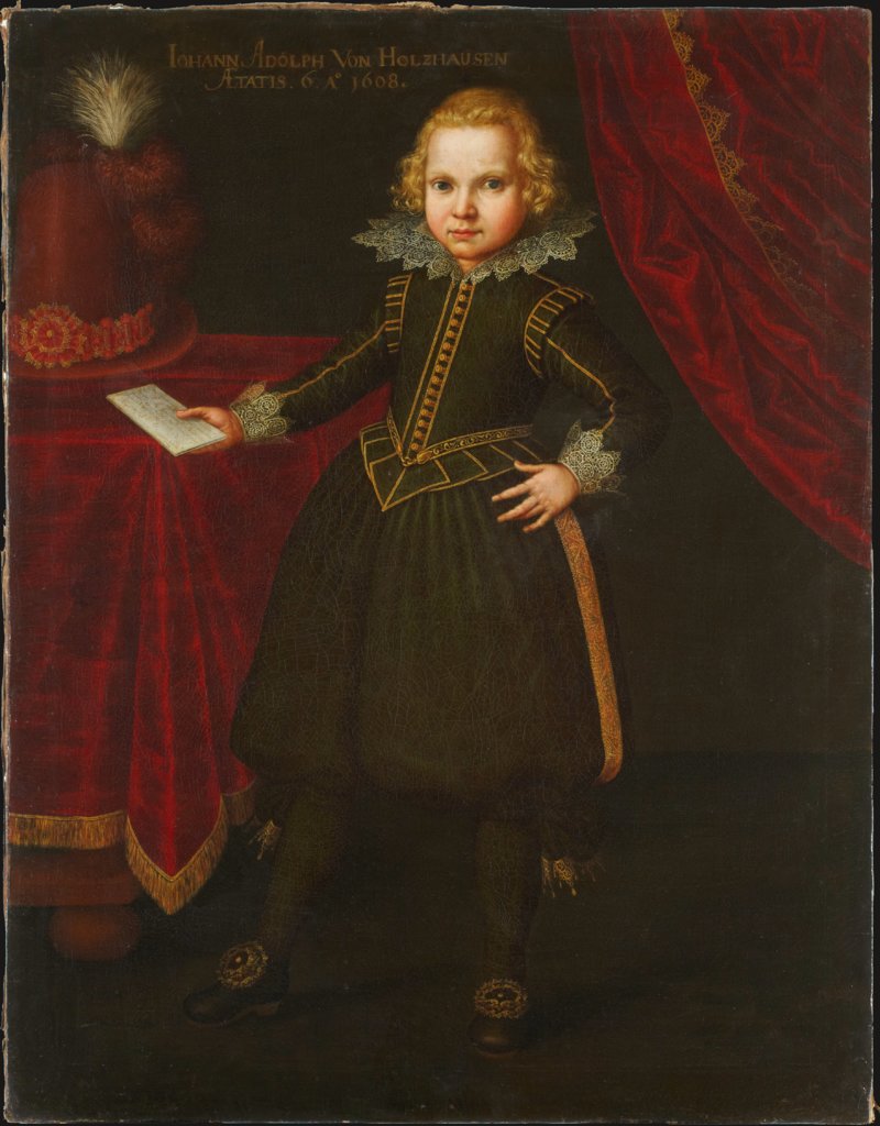 Portrait of Johann Adolf von Holzhausen, Jacob van Doordt
