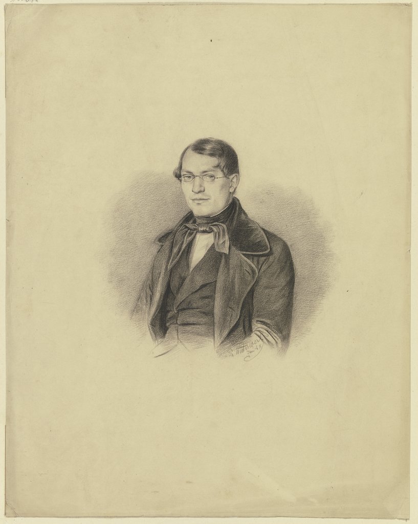 Portrait of an unknown man, Philipp Winterwerb