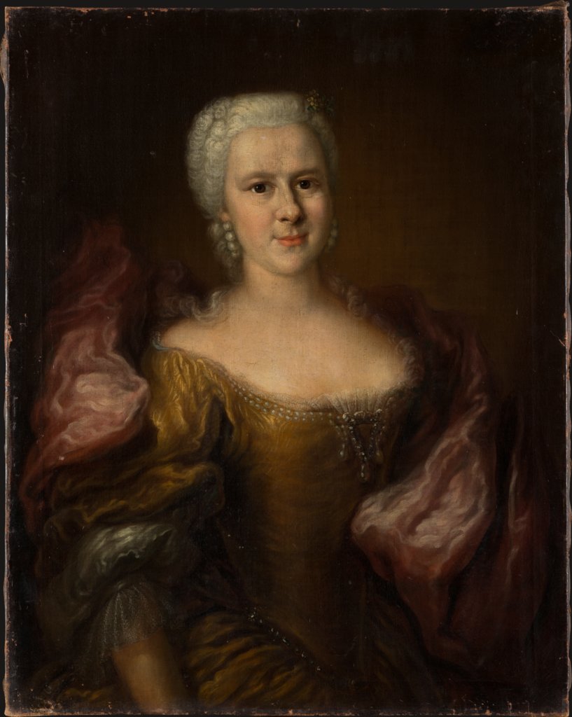 Bildnis der Eleonore Ernestine von Ponikau, geb. von Holzhausen (1723-1746), Deutscher Meister um 1740/1750