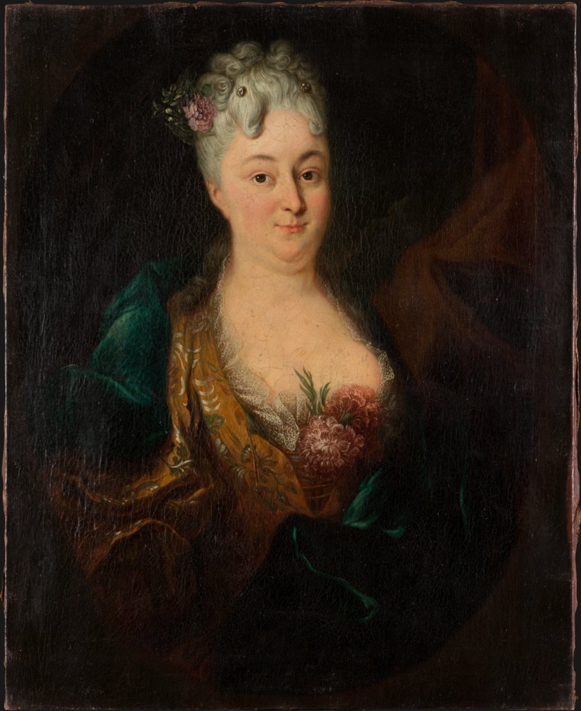 Bildnis der Margarethe Elisabeth von Lersner, Deutscher Meister des ersten Drittels des 18. Jahrhunderts