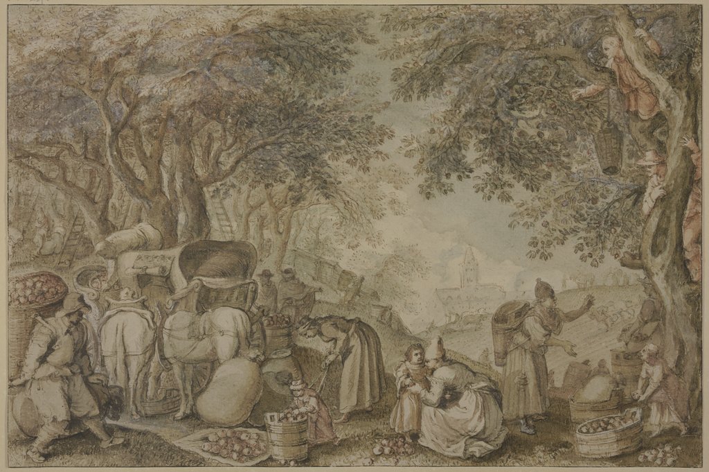 Die Apfelernte oder Der Herbst, Pieter Stevens d. Ä.