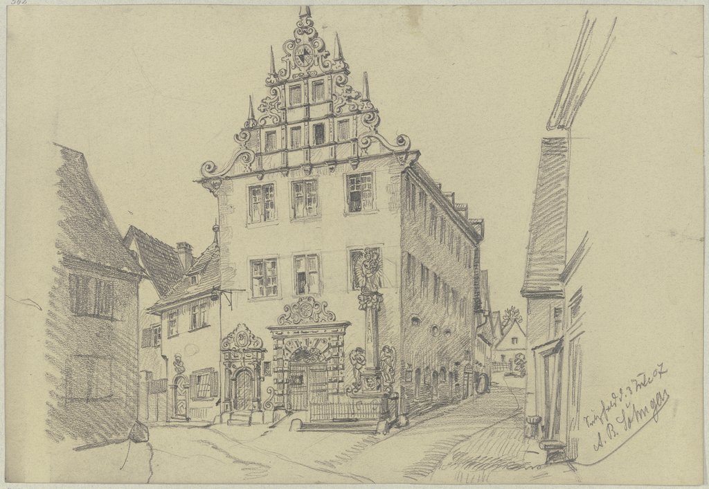 Rathaus in Sulzfeld, Andreas Bernhard Söhngen