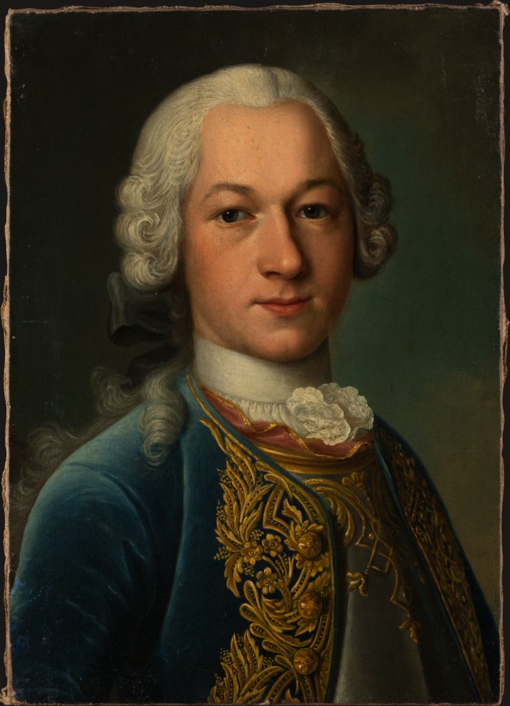Portreit of Hieronymus Georg von Holzhausen (1726-1755), German (Hessian?) Master around 1750