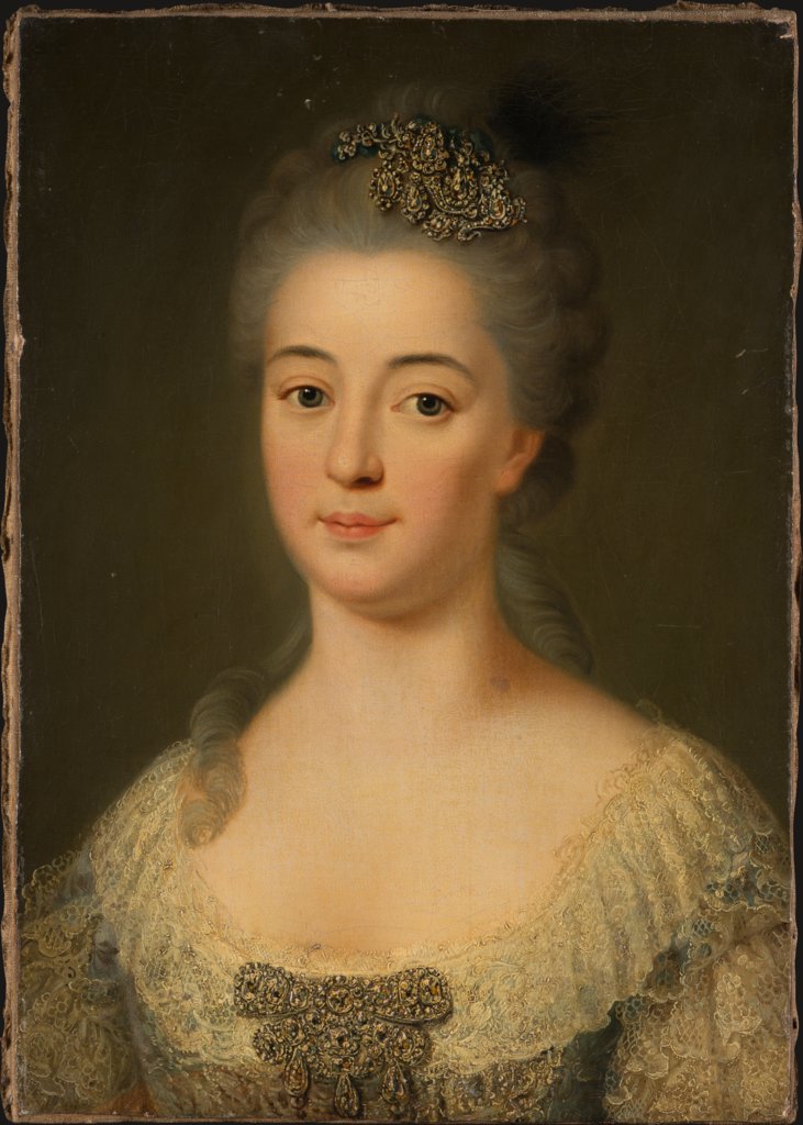 Bildnis der Marie Friederike Caroline von Geispigheim, Deutscher (Hessischer?) Meister um 1750