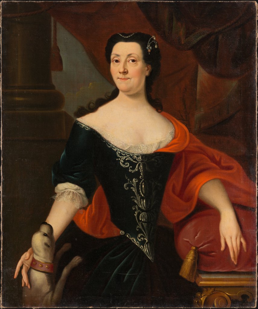 Bildnis der Sophia Magdalena von Gründerrode, Franz Lippold;  und Werkstatt