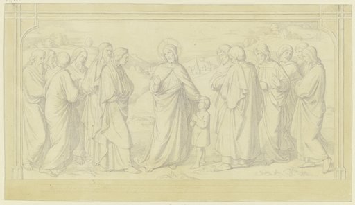 Jesus und die zwölf Apostel: 