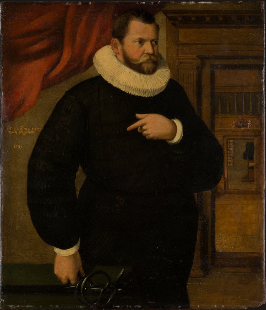 Bildnis des Johann von Mardorff (1551-1614), Deutscher (Fränkischer?) Meister von 1589