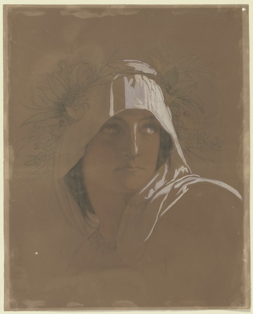 Kopf der Tiburtinischen Sibylle, Edward von Steinle