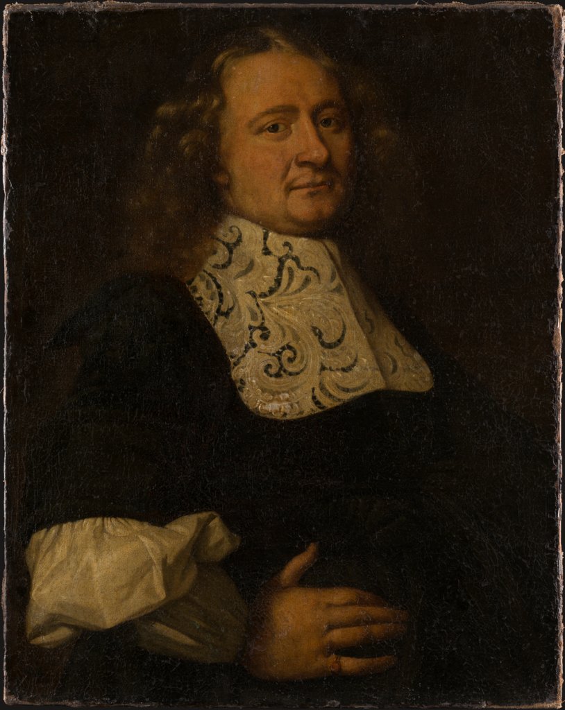 Bildnis eines unbekannten Mannes, Johann Heinrich Roos;  zugeschrieben