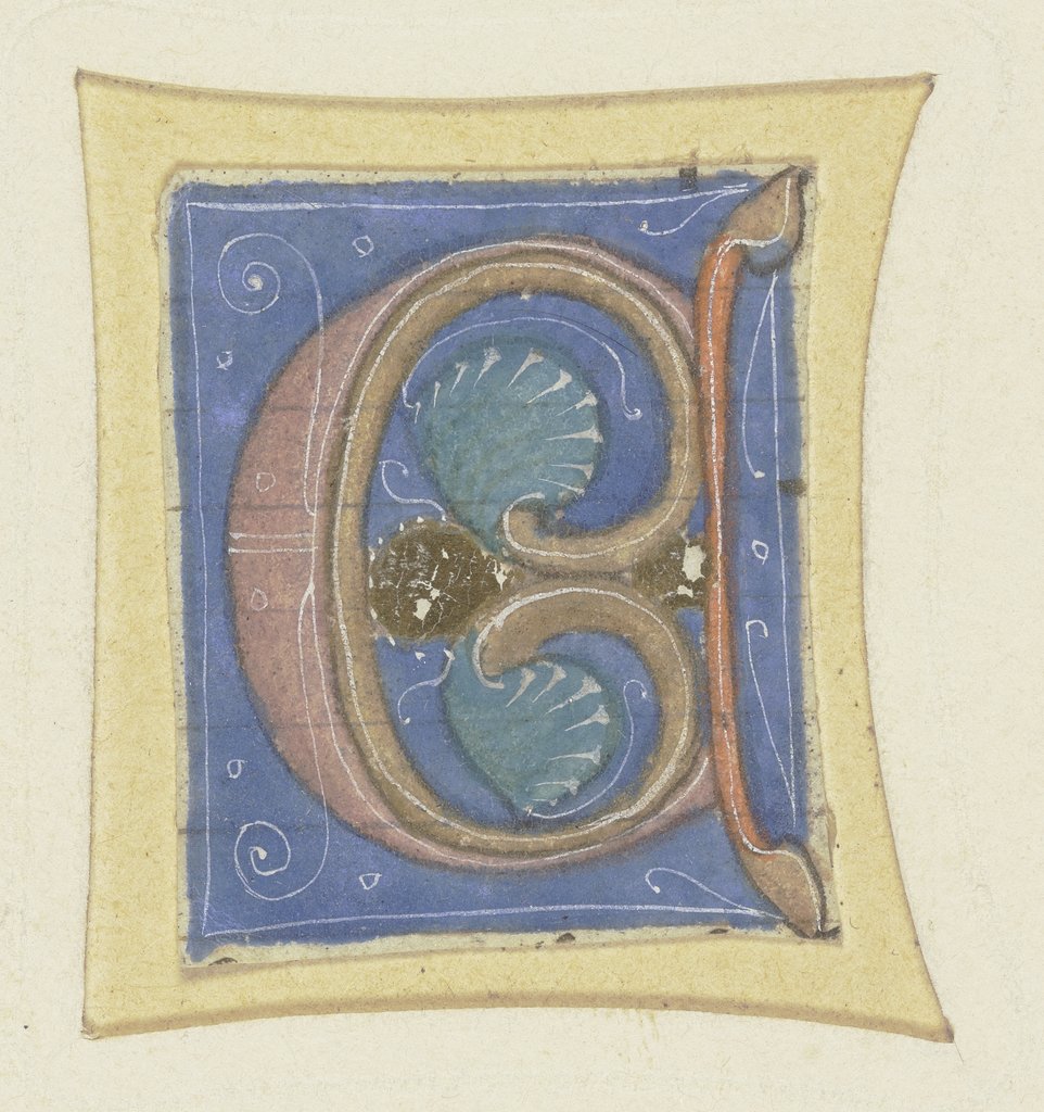 Initiale, Bolognesisch, 14. Jahrhundert