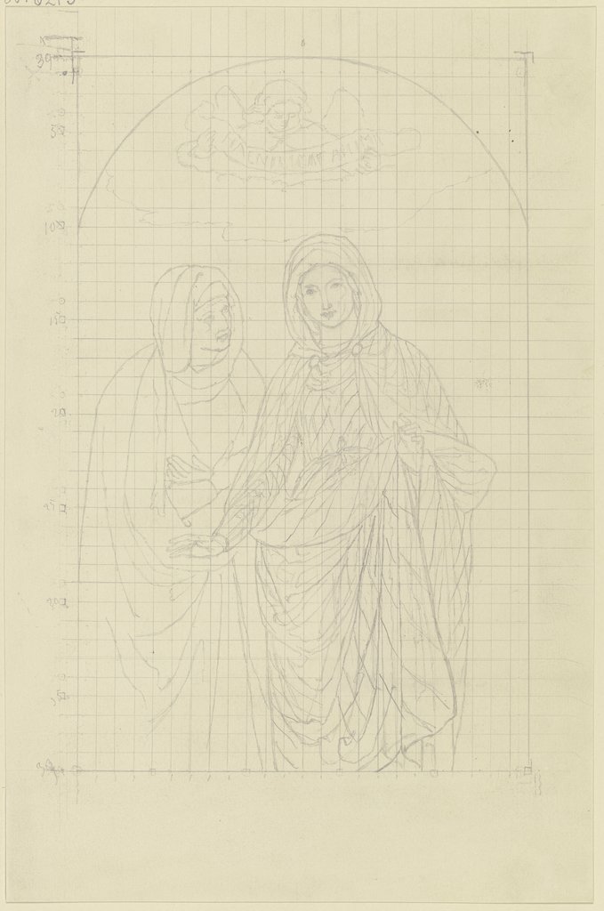 Veit's The Visitation of Mary, Eugen Eduard Schäffer, after Philipp Veit