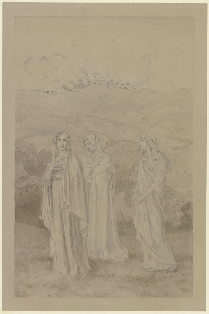 Three Marys on Easter Morning, Wilhelm Steinhausen