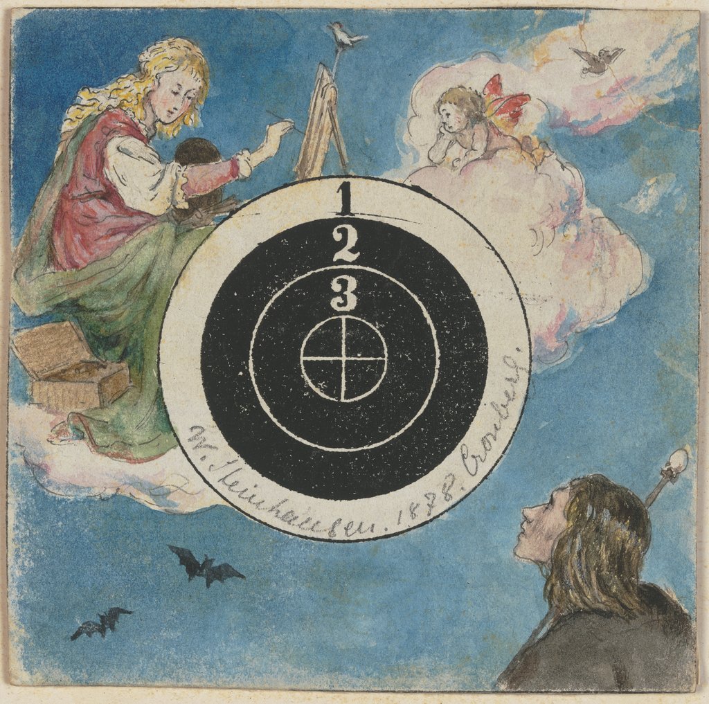 Decorated target, Wilhelm Steinhausen