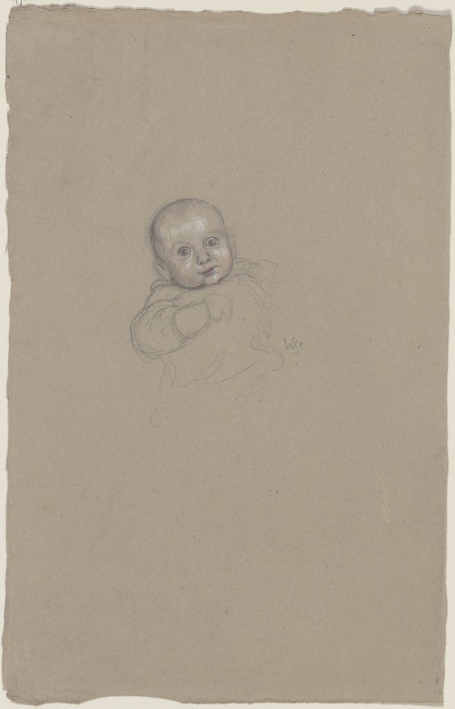 Study of a child, Wilhelm Steinhausen