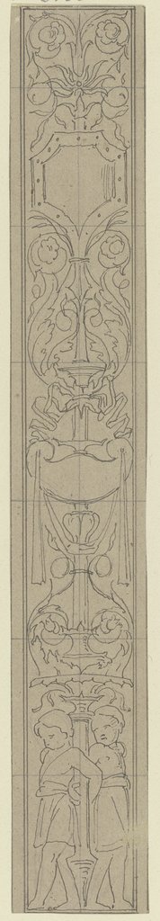 Ornament zur Einfassung der Veitschen Freskobilder im Städelschen Institut, Edward von Steinle