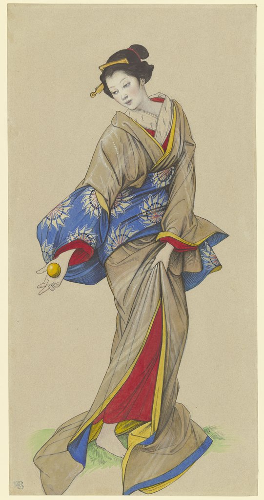 Geisha, Edward von Steinle