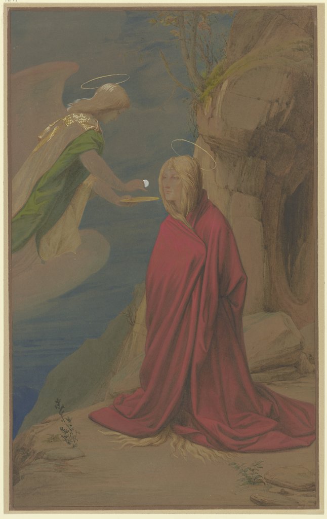 Die Kommunion der Heiligen Maria Magdalena, Edward von Steinle