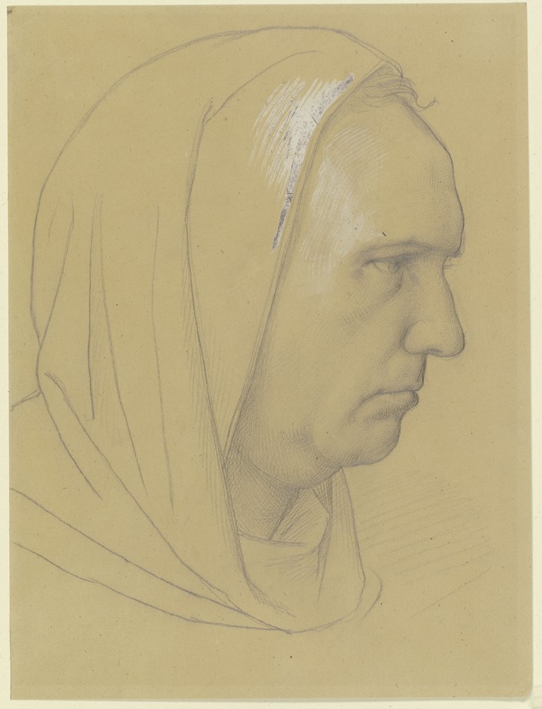 Head of Albertus Magnus, Edward von Steinle
