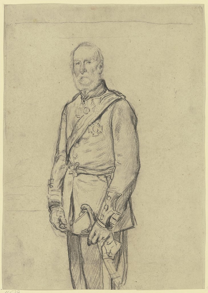 Bildnis des General Viscount Templetown, Otto Scholderer