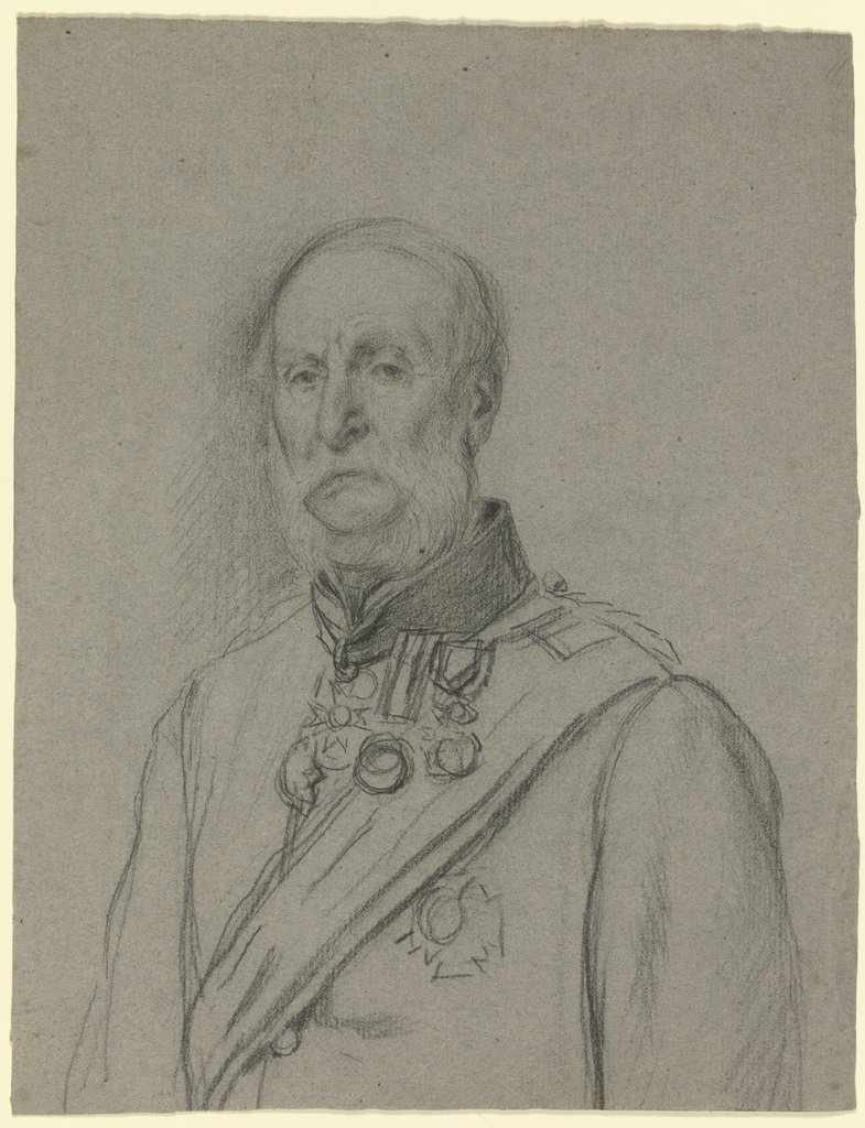 Bildnis des General Viscount Templetown, Otto Scholderer