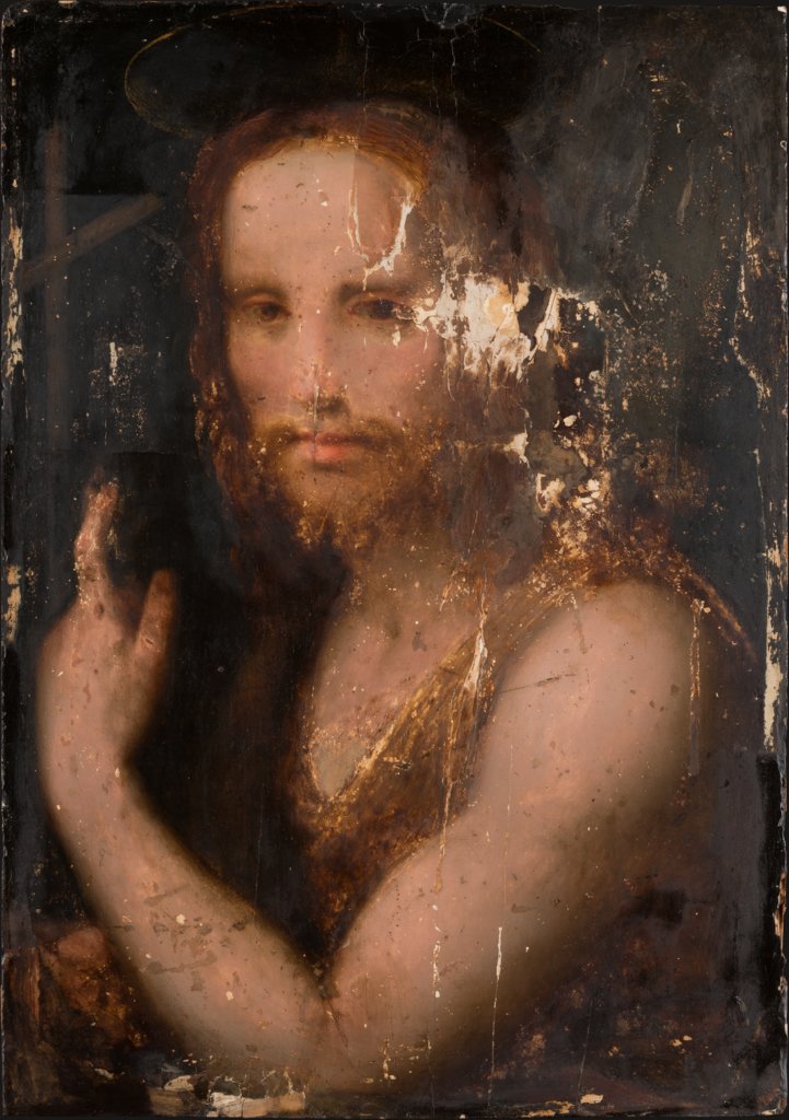 Johannes der Täufer, Andrea del Sarto;  Umkreis ?