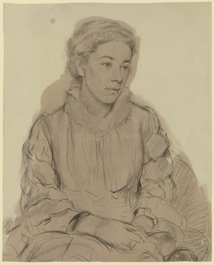 Bildnis eines jungen Mädchens, Otto Scholderer