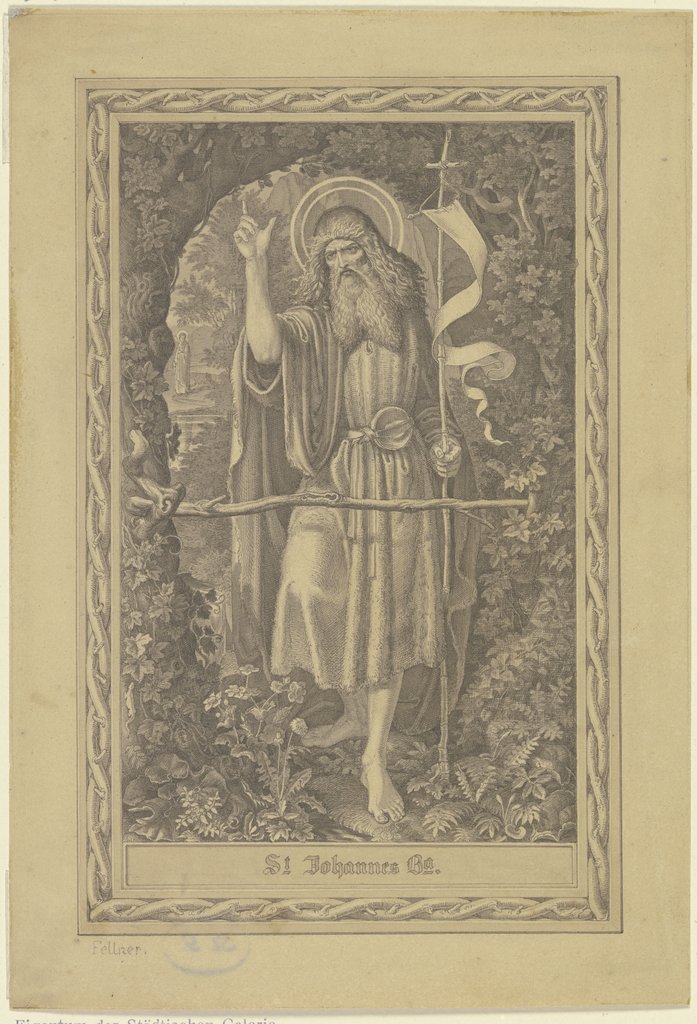 John the Baptist, Ferdinand Fellner