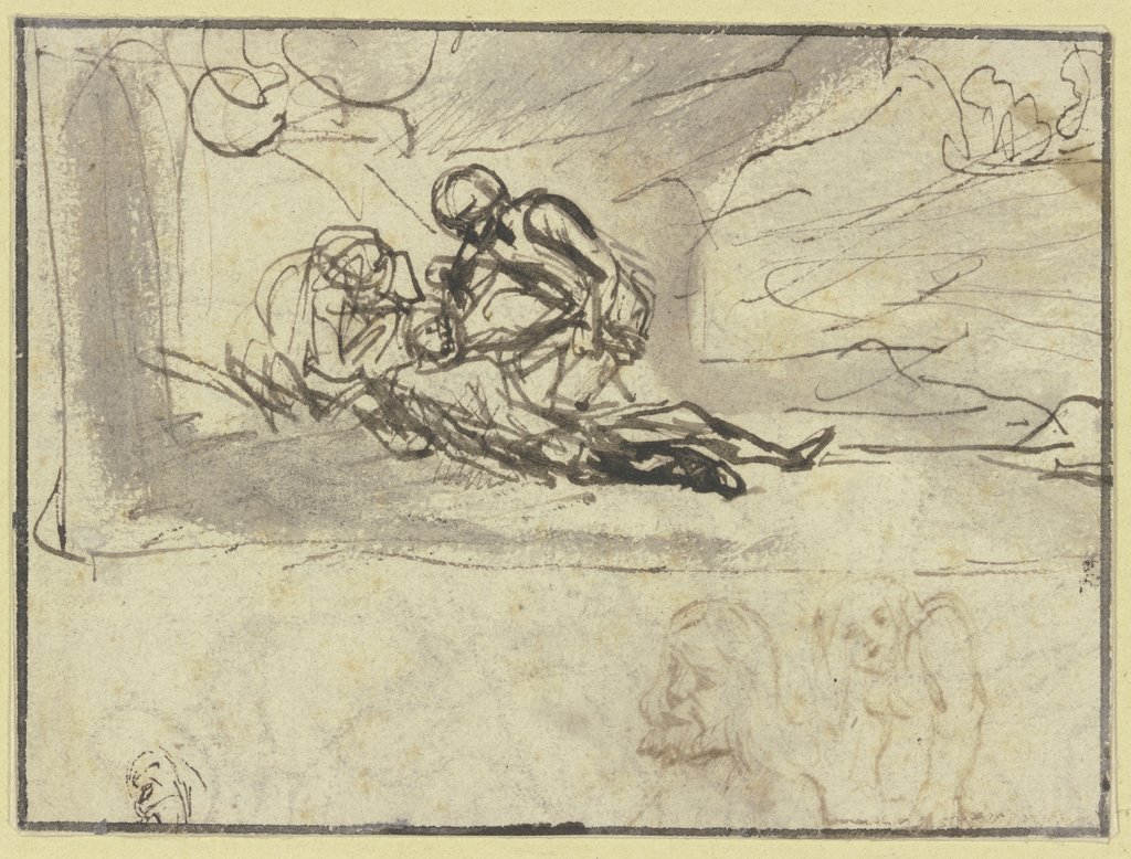 Klage über Abels Tod, Samuel van Hoogstraten