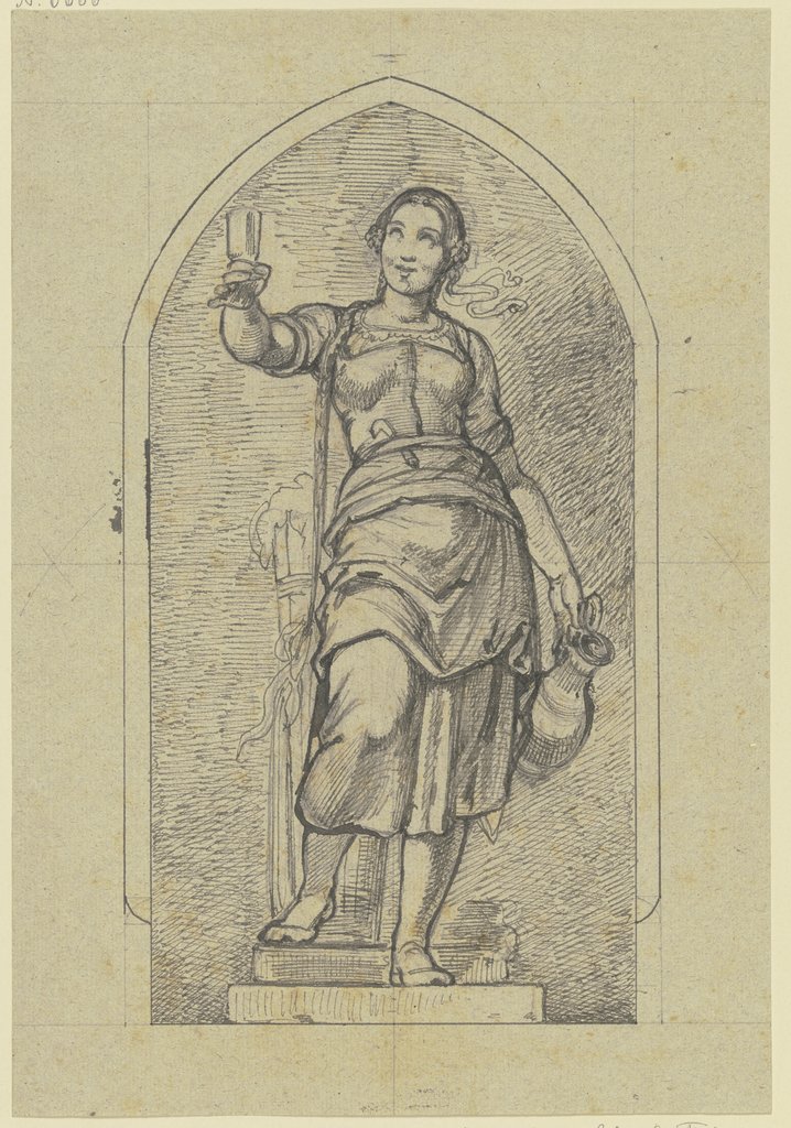 Waitress as a figurine, Ferdinand Fellner