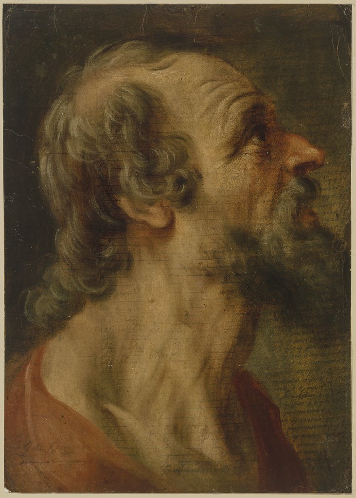 Brustbild eines älteren Mannes (Apostel?) nach rechts, Gaspar de Crayer