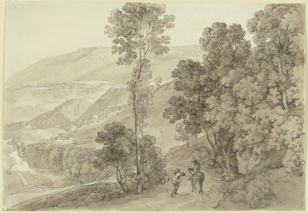 Area near Subiaco, Johann Georg von Dillis
