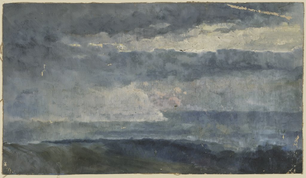 Ölstudie (Wolken), Louis Eysen