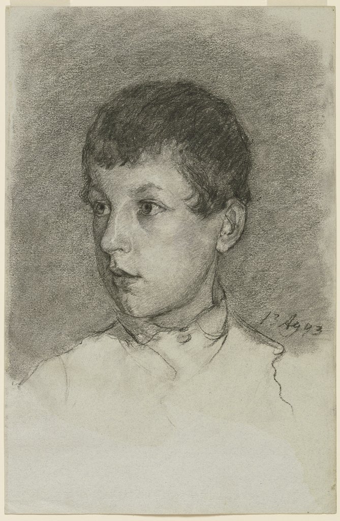 Portrait of a boy, Louis Eysen