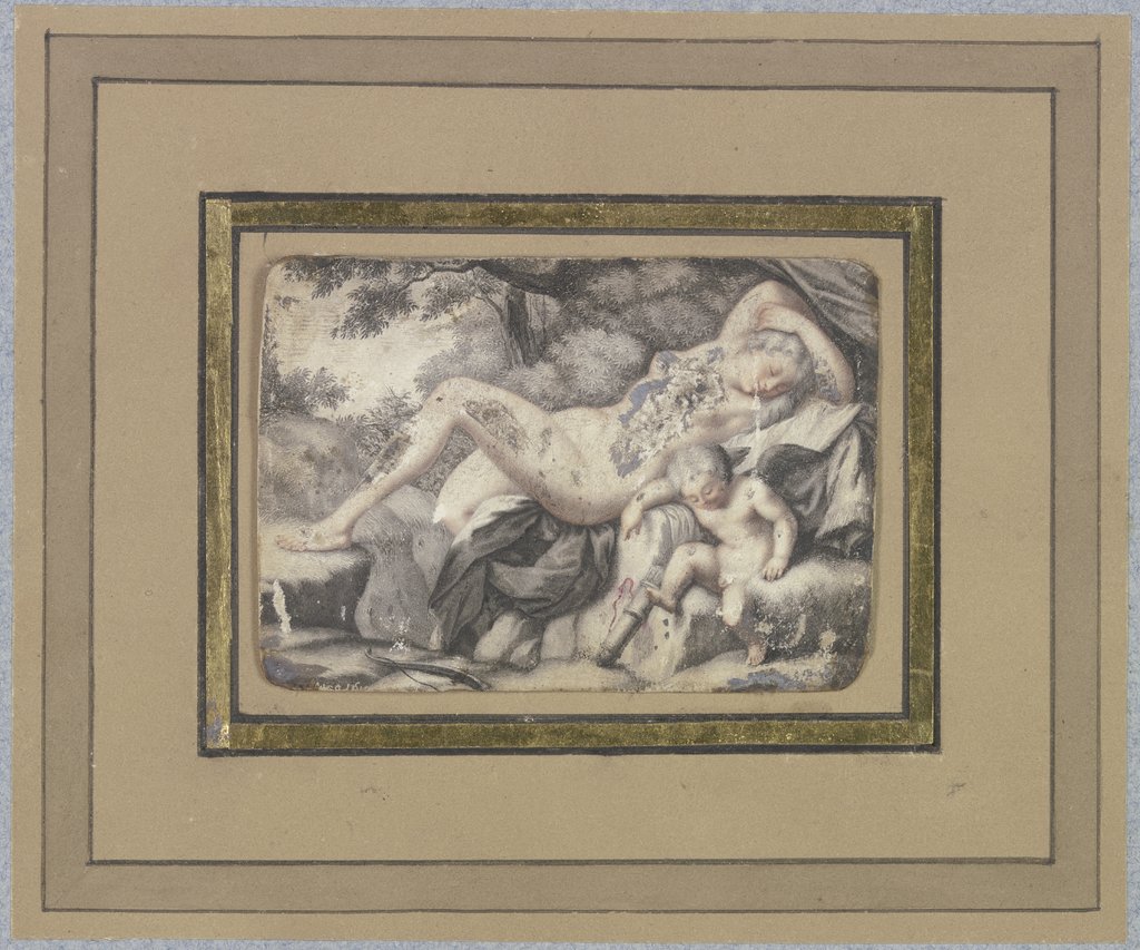 Sleeping Venus and Cupid, Adam Elsheimer;   ?