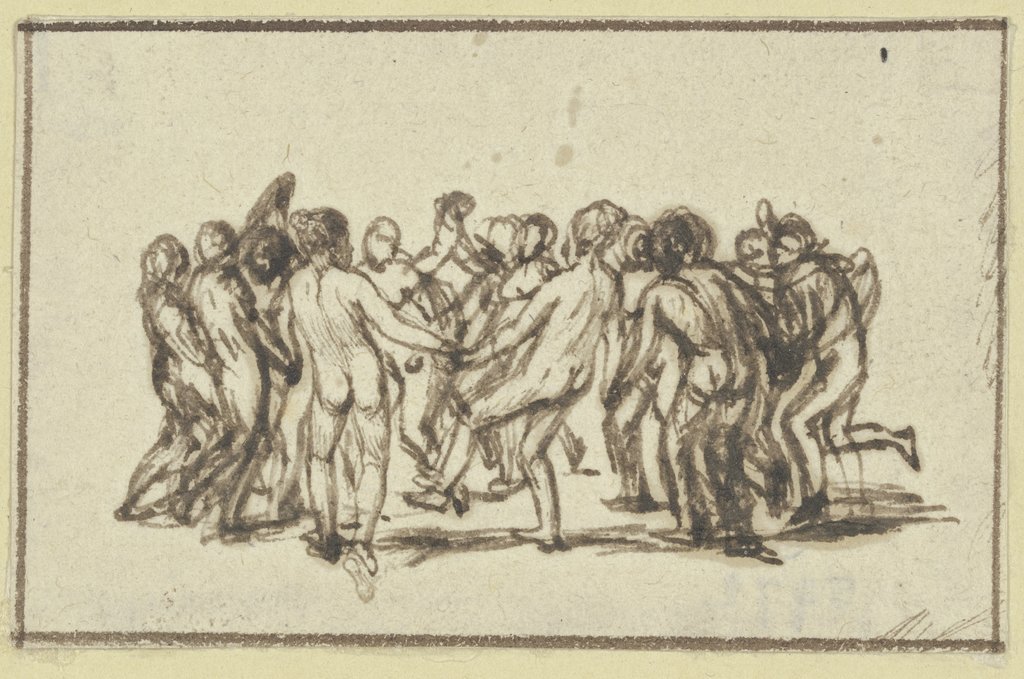 Dance of the nymphs, Hendrik Goudt